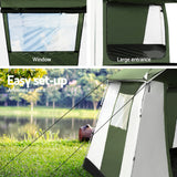 Weisshorn Camping Tent 6 Person Tents Family Hiking Dome - Wild Horizon