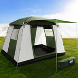 Weisshorn Camping Tent 6 Person Tents Family Hiking Dome - Wild Horizon