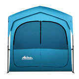 Weisshorn Double Camping Shower Toilet Tent Outdoor Fast Set Up Change Room - Wild Horizon
