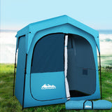 Weisshorn Double Camping Shower Toilet Tent Outdoor Fast Set Up Change Room - Wild Horizon