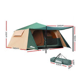 Weisshorn Instant Up Camping Tent 8 Person Pop up Tents Family Hiking Dome Camp - Wild Horizon