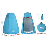 Weisshorn Pop up Camping Shower Toilet Tent Outdoor Privacy Change Room - Wild Horizon