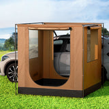 Weisshorn Camping Tent SUV Car Side Awning 2x2m Canopy Outdoor Portable 4WD - Wild Horizon