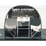 Weisshorn Camping Tent SUV Car Rear Extension Canopy Outdoor Portable Family 4WD - Wild Horizon