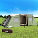Weisshorn Instant Up Camping Tent 10 Person Outdoor Family Hiking Tents 3 Rooms - Wild Horizon