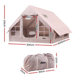 Weisshorn Inflatable Camping Tent 6 Person 300CM - Wild Horizon