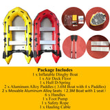 Inflatable Dinghy – 3.6m – Red