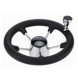 Stainless Steel Boat Steering Wheel – with Grip Cover