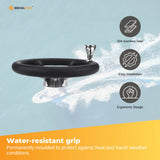 Stainless Steel Boat Steering Wheel – with Grip Cover