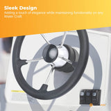Stainless Steel Boat Steering Wheel – with Grip Cover
