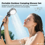 Social Hike Rechargeable Camping Shower Kit – 6000mAh