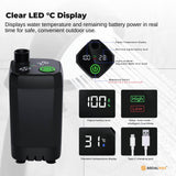 Social Hike Rechargeable Camping Shower Kit – 6000mAh