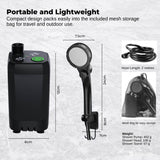 Social Hike Rechargeable Camping Shower Kit – 6000mAh