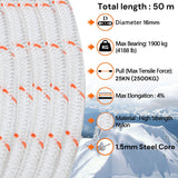 Nylon Static Utility Rope – 16mm – 50m