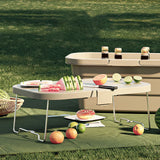 3-in-1 Folding Camping Storage Box & Table
