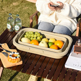 3-in-1 Folding Camping Storage Box & Table