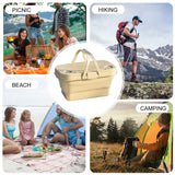 3-in-1 Folding Camping Storage Box & Table