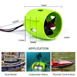 NNEOBA Brushless RC Boat Underwater Thruster