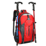 Green Lightweight Hiking Backpack - Waterproof Outdoor Travel & Camping Bag with Multi-Compartment Design