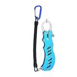 Blue Multi-Function Fishing Hook Remover Tool - Durable, Lightweight, and Compact