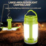 6-Mode Foldable LED Camping Lantern – USB-C – White