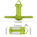6-Mode Foldable LED Camping Lantern – USB-C – White