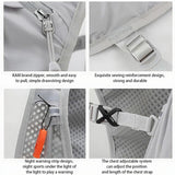 Black Cycling Running Hiking Backpack - Breathable Hydration Pack with Vest Design for Biking, Marathon & Outdoor Sports