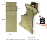 Ultra-Stretch Sleeping Bag Liner – Green