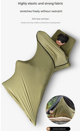 Ultra-Stretch Sleeping Bag Liner – Green